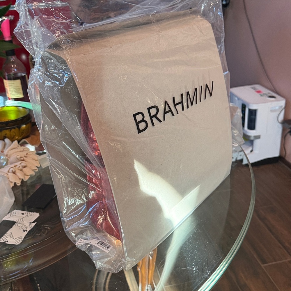 NWOT BRAHMIN LIZ BACKPACK in red dragon - Picture 11 of 11